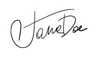 Jane Doe Signature