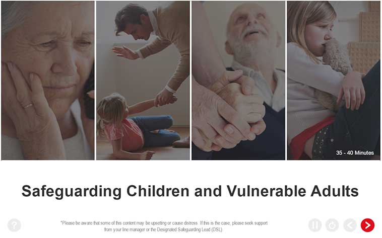 Safeguarding Online Training Children Vulnerable Adults